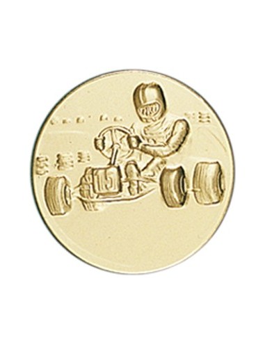 DISCO DORADO KARTS Ø 2,5 CM