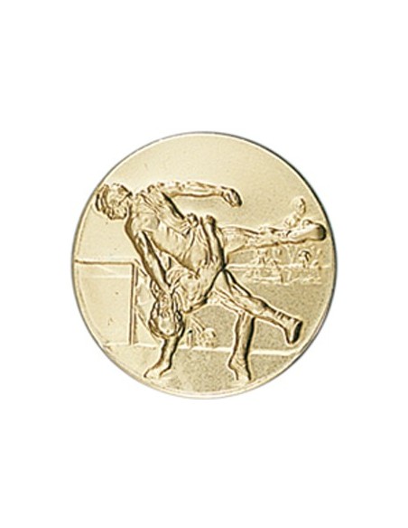 DISCO DORADO LUCHA Ø 2,5 CM
