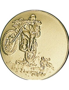 DISCO DORADO MOTOCROSS Ø 2,5 CM - LD87