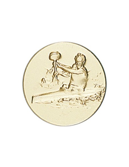 DISCO DORADO PIRAGÜISMO Ø 2,5 CM