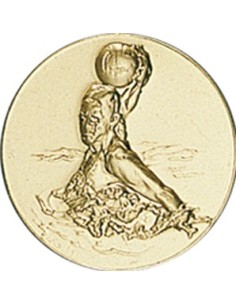 DISCO DORADO WATERPOLO Ø 2,5 CM