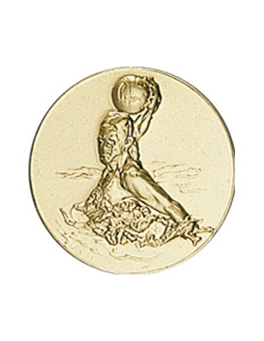 DISCO DORADO WATERPOLO Ø 2,5 CM