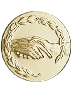 DISCO DORADO MANOS Ø 5 CM