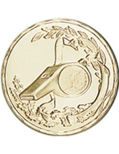 DISCO DORADO SILBATO Ø 5 CM