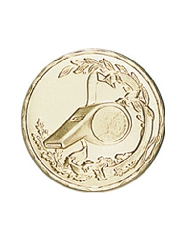 DISCO DORADO SILBATO Ø 5 CM