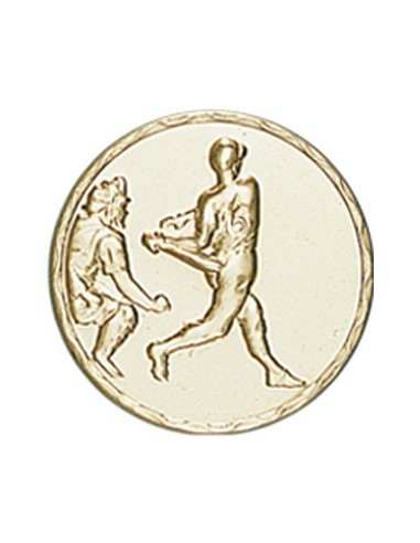 DISCO DORADO BEISBOL Ø 5 CM