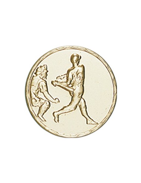 DISCO DORADO BEISBOL Ø 5 CM