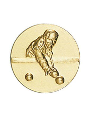 DISCO DORADO BILLAR Ø 5 CM