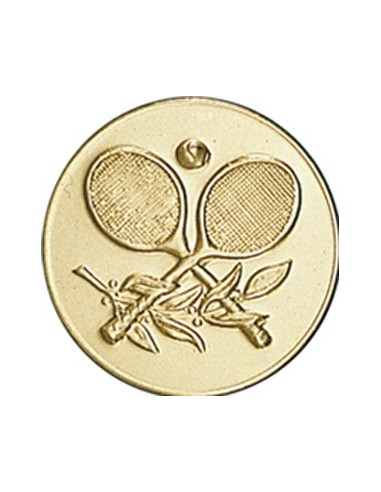 DISCO DORADO TENIS Ø 5 CM
