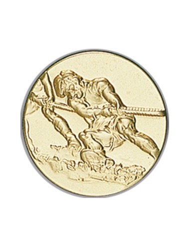 DISCO DORADO CUERDA Ø 5 CM