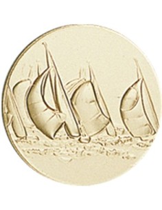 DISCO DORADO VELA Ø 5 CM