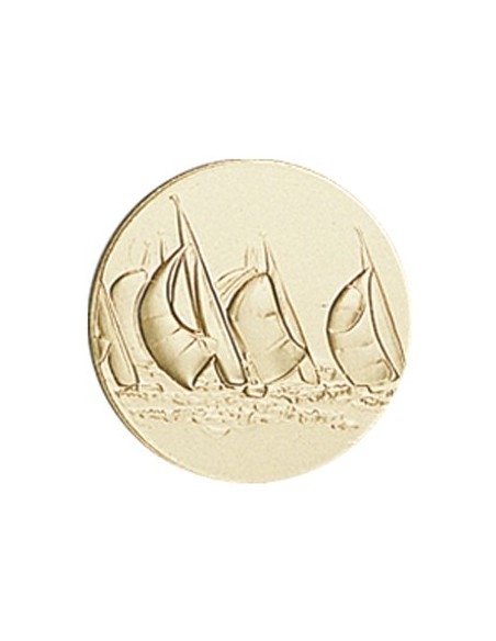 DISCO DORADO VELA Ø 5 CM