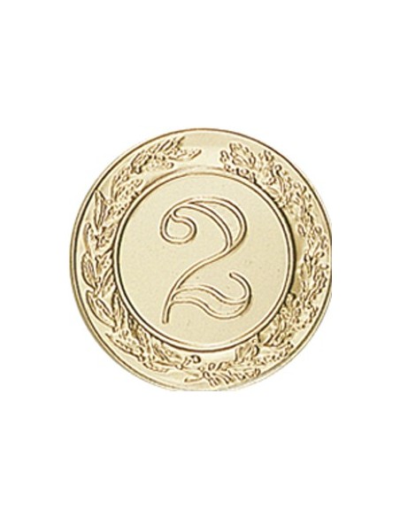 DISCO DORADO Nº 2 Ø 5 CM
