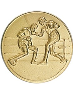 DISCO DORADO BOXEO Ø 5 CM