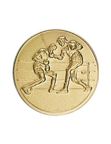 DISCO DORADO BOXEO Ø 5 CM