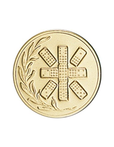 DISCO DORADO DOMINO Ø 5 CM