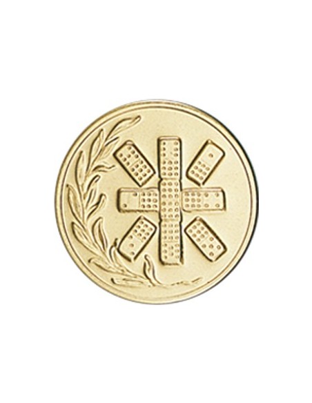 DISCO DORADO DOMINO Ø 5 CM