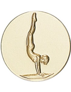 DISCO DORADO GIMNASIA DEPORTIVA Ø 5 CM
