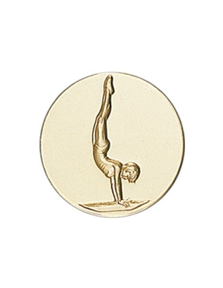 DISCO DORADO GIMNASIA DEPORTIVA Ø 5 CM
