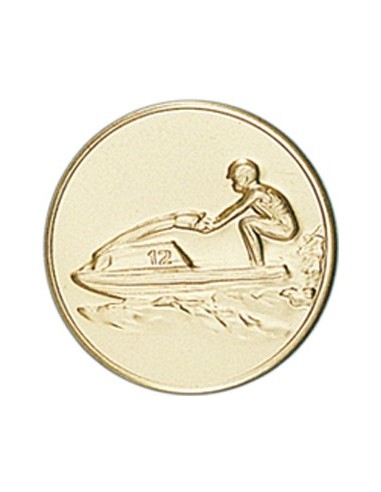 DISCO DORADO MOTO ACUATICA Ø 5 CM