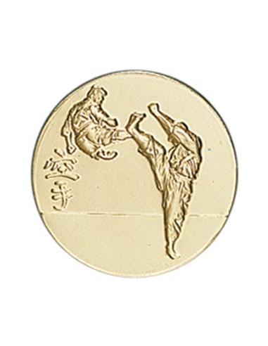 DISCO DORADO KARATE Ø 5 CM - CD80