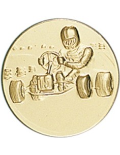 DISCO DORADO KARTS Ø 5 CM