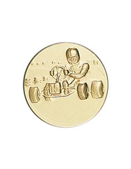 DISCO DORADO KARTS Ø 5 CM