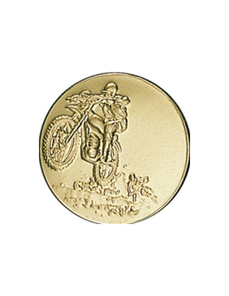 DISCO DORADO MOTOCROSS Ø 5 CM - CD87