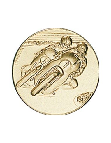 DISCO DORADO MOTOS Ø 5 CM