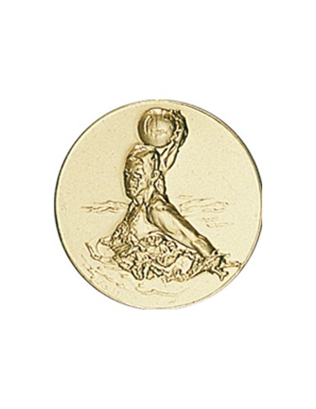 DISCO DORADO WATERPOLO Ø 5 CM