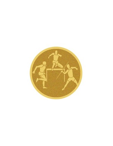 DISCO DORADO AUTOADHESIVA TRIAHLON Ø 2,5 CM - LM3