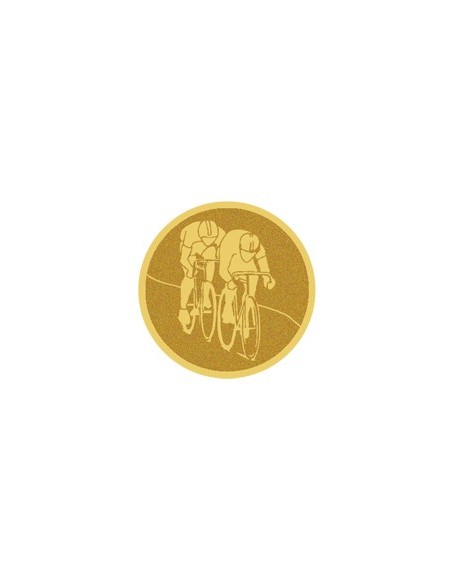 DISCO DORADO AUTOADHESIVA CICLISMO - LM15
