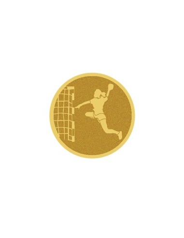 DISCO DORADO AUTOADHESIVA BALONMANO - LM31