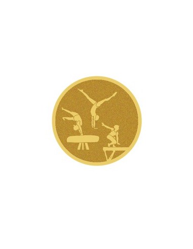 DISCO DORADO AUTOADHESIVA GIMNASIA Ø 2,5 CM - LM30