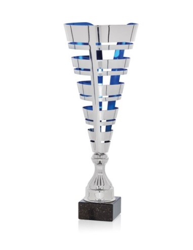 Copa Lujo y Diseño Plata/Azul
