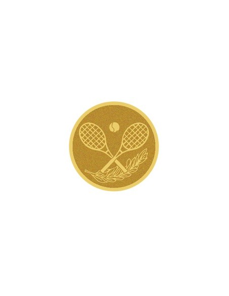 DISCO DORADO AUTOADHESIVA TENIS Ø 2,5 CM