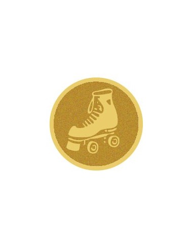 DISCO DORADO AUTOADHESIVA PATINAJE Ø 2,5 CM