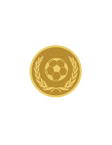 DISCO DORADO AUTOADHESIVA FUTBOL - CM22
