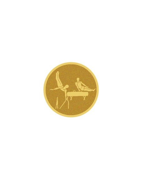 DISCO DORADO AUTOADHESIVA GIMNASIA DEPORTIVA - CM27