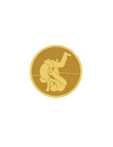 DISCO DORADO AUTOADHESIVA JUDO - CM34