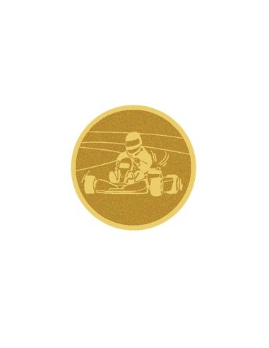 DISCO DORADO AUTOADHESIVA KARS Ø 5 CM