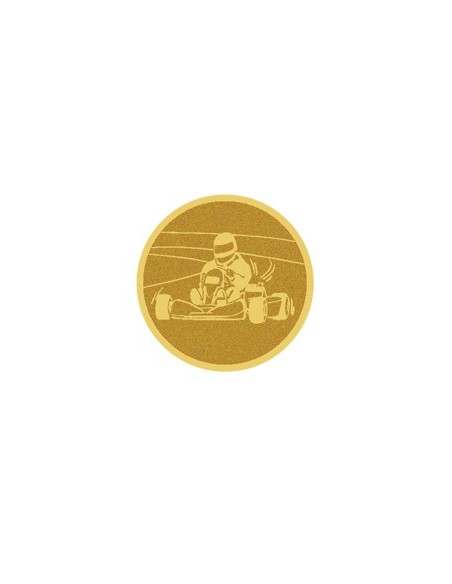 DISCO DORADO AUTOADHESIVA KARS Ø 5 CM