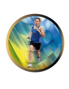 DISCO EPOXY ATLETISMO MASCULINO Ø 2,5 CM