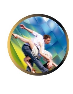 DISCO EPOXY BAILE Ø 2,5 CM