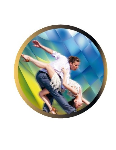 DISCO EPOXY BAILE Ø 2,5 CM