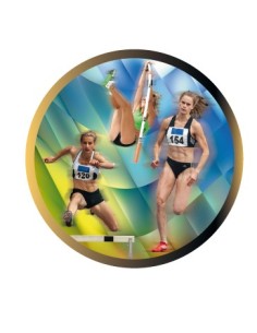 DISCO EPOXY TRIATLON FEMENINO Ø 2,5 CM