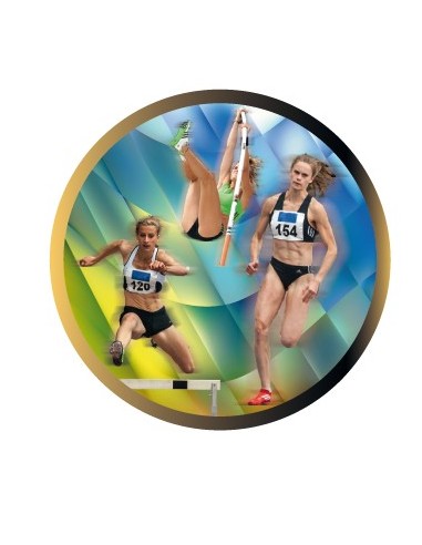 DISCO EPOXY TRIATLON FEMENINO Ø 2,5 CM