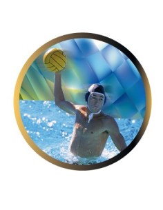 DISCO EPOXY WATER POLO Ø 2,5 CM
