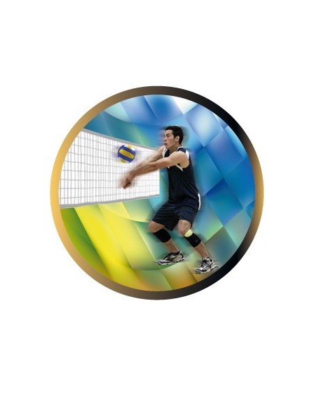 DISCO EPOXY VOLEYBOL MASCULINO Ø 2,5 CM