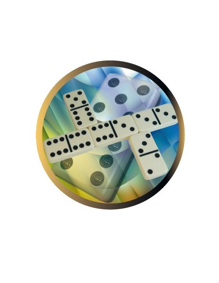 DISCO EPOXY DOMINO Ø 2,5 CM